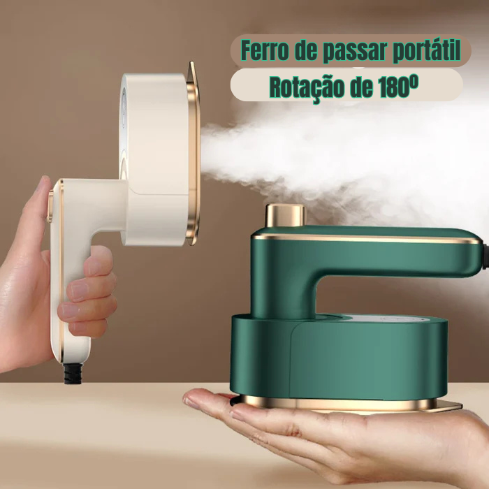 Mini Ferro a Vapor Rotativo 180°